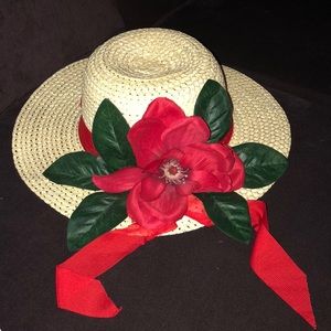 Homemade woman’s straw hat